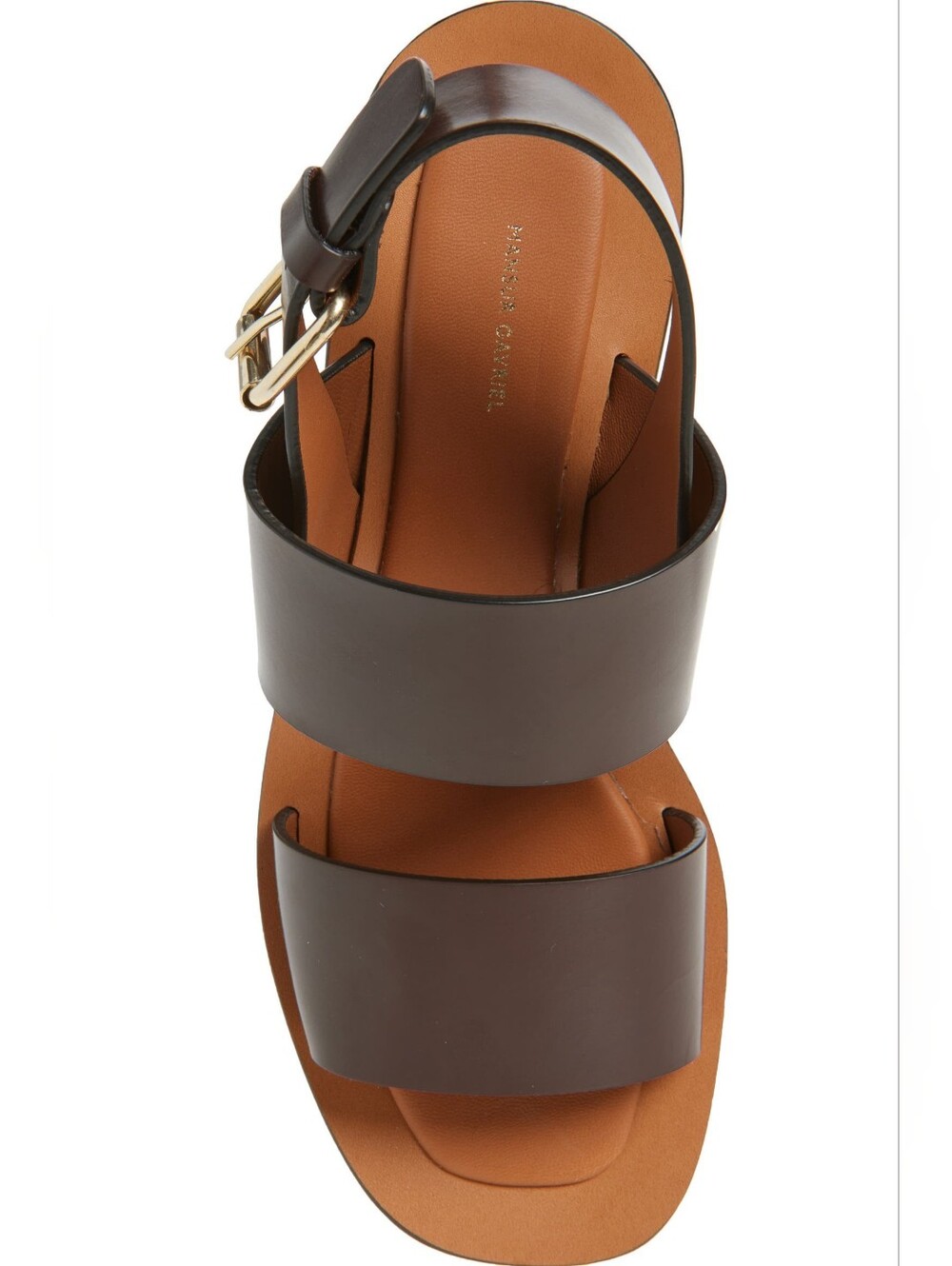 Mansur Gavriel Double Strap Heeled Sandal, New In Box - Picture 3 of 8